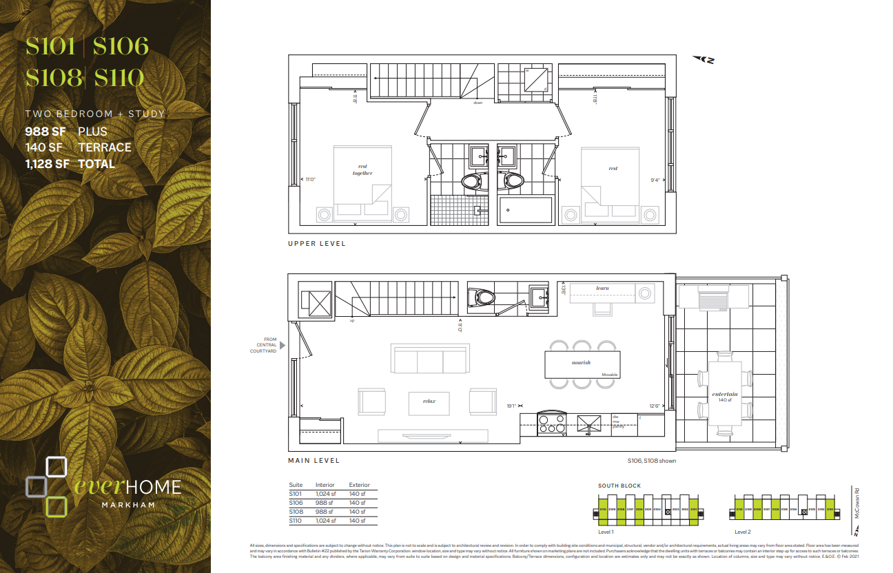 S108 floor plan