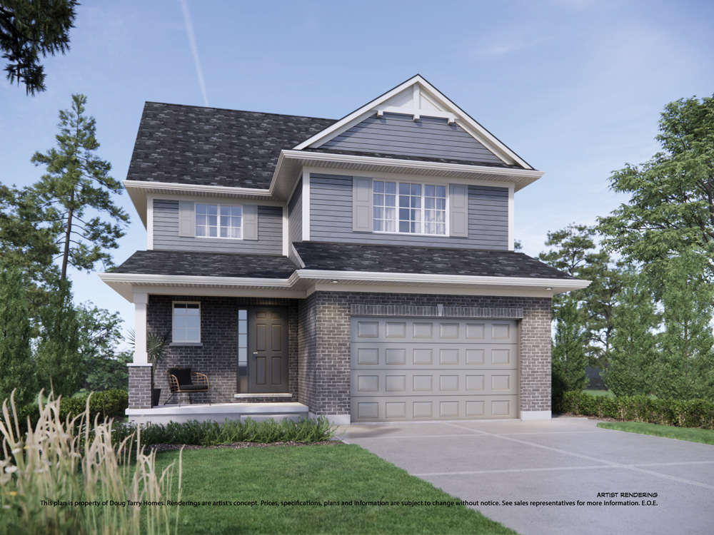 The Mapleridge floor plan
