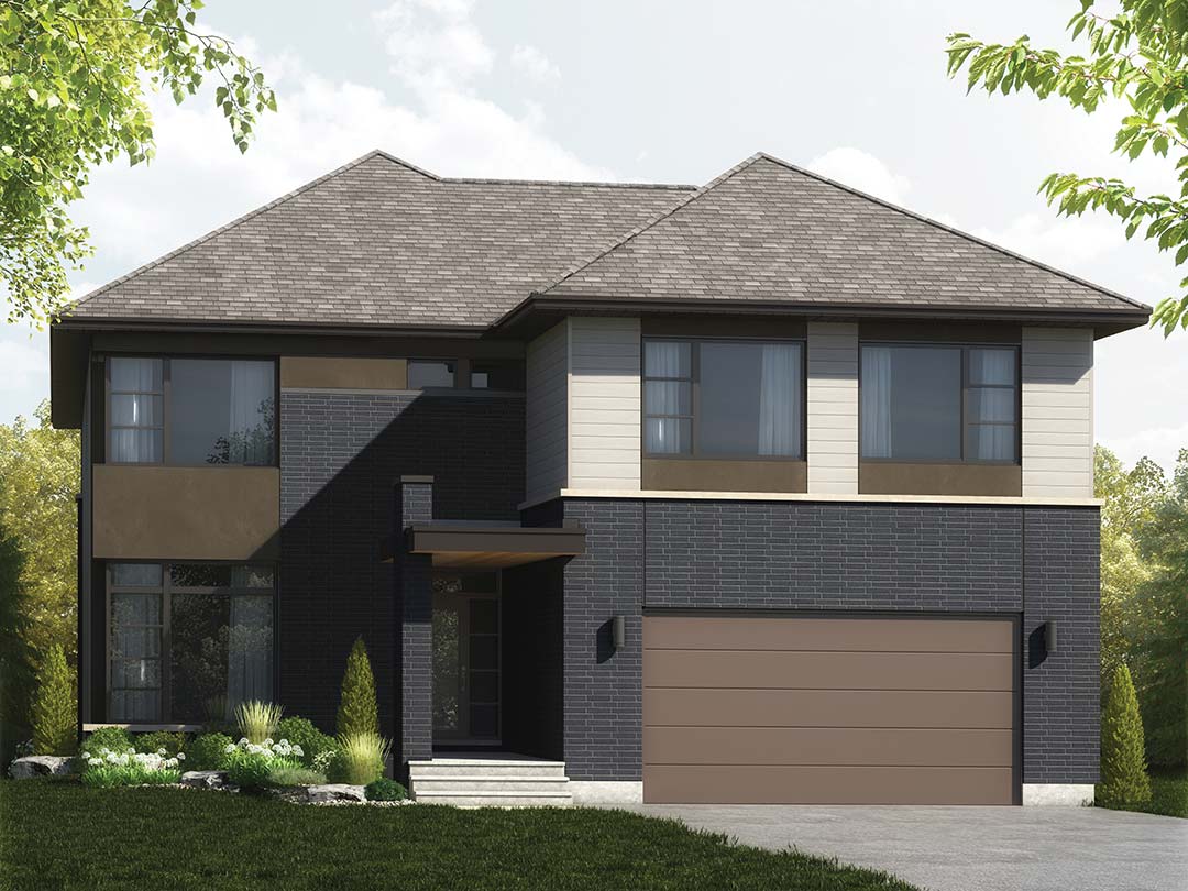 The Borden Open Concept floor plan