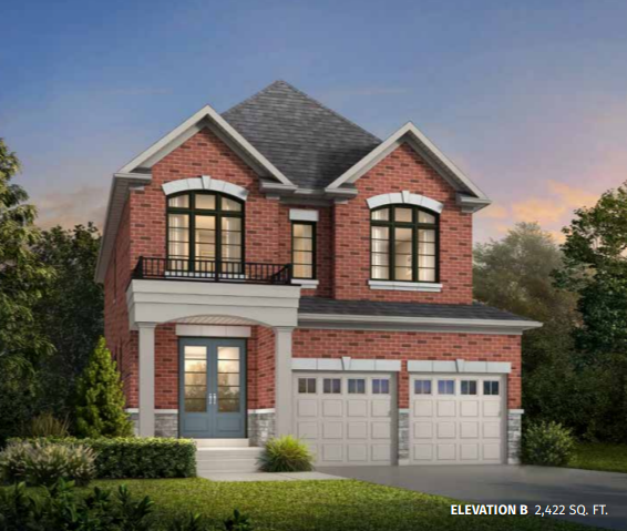 Dela - Elev. B floor plan