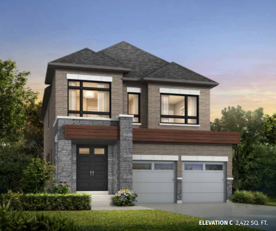 Dela - Elev. C floor plan