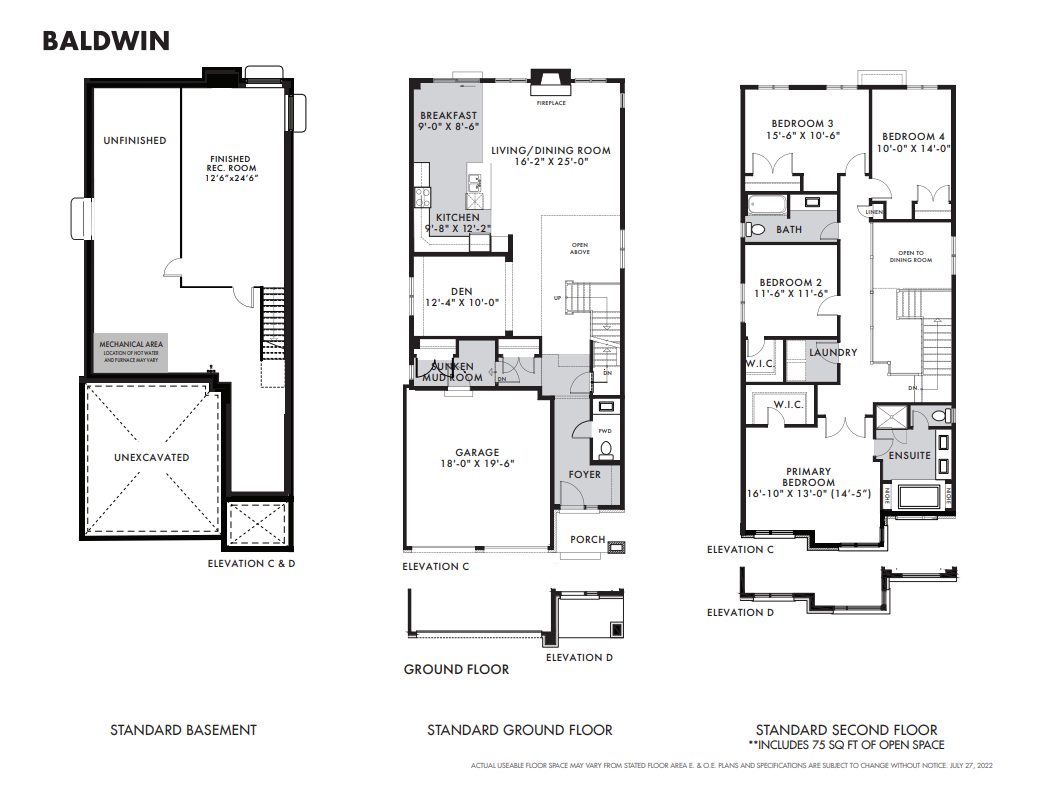 6461 Renaud Road floor plan