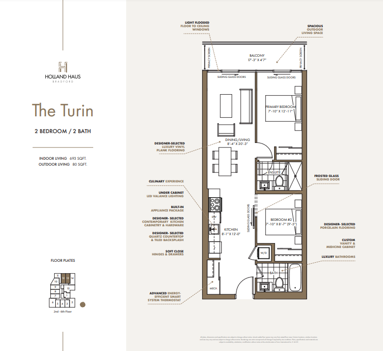 The Turin floor plan