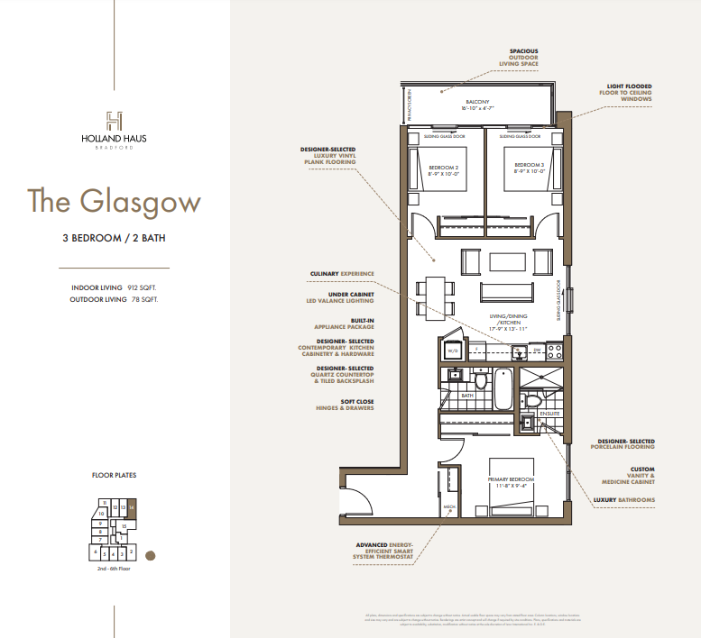The Glasgow floor plan