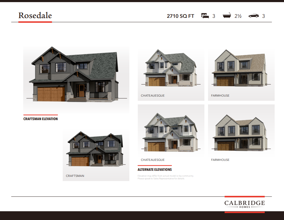 Rosedale floor plan