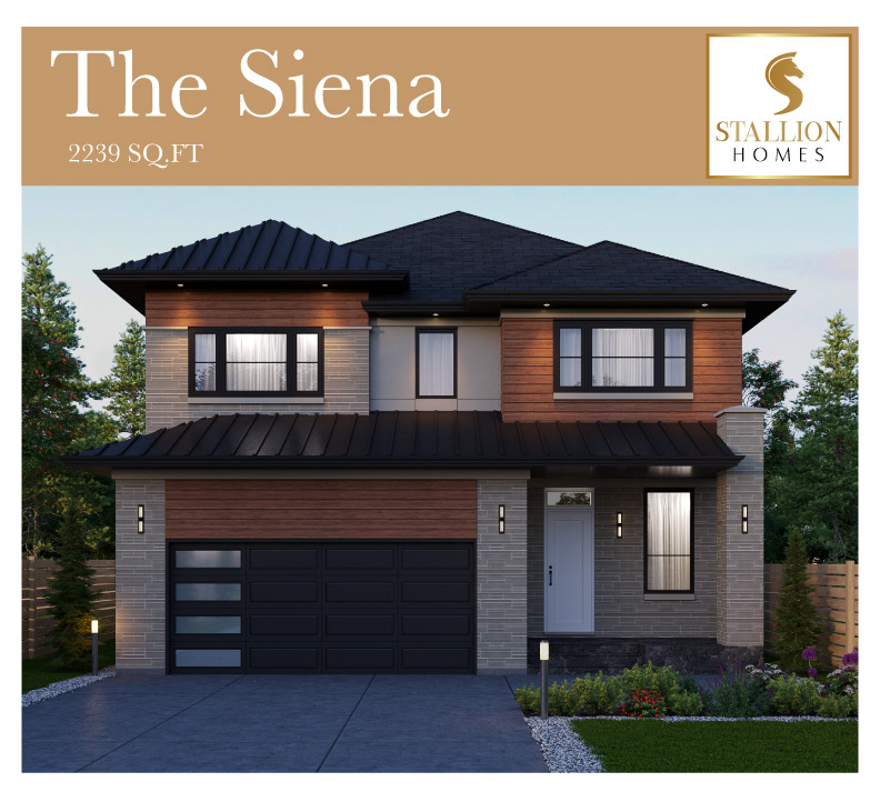 The Siena floor plan