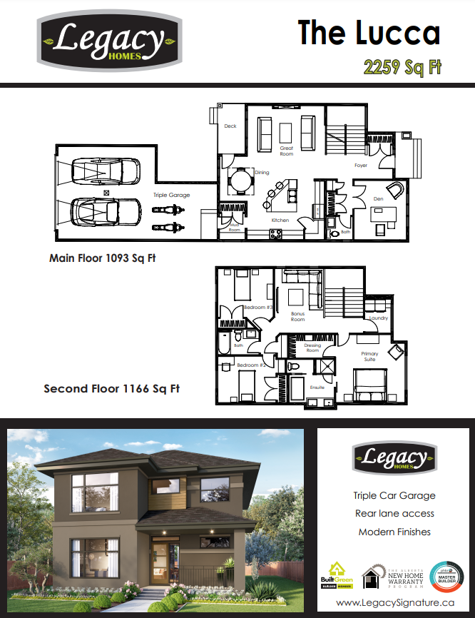 Lucca floor plan