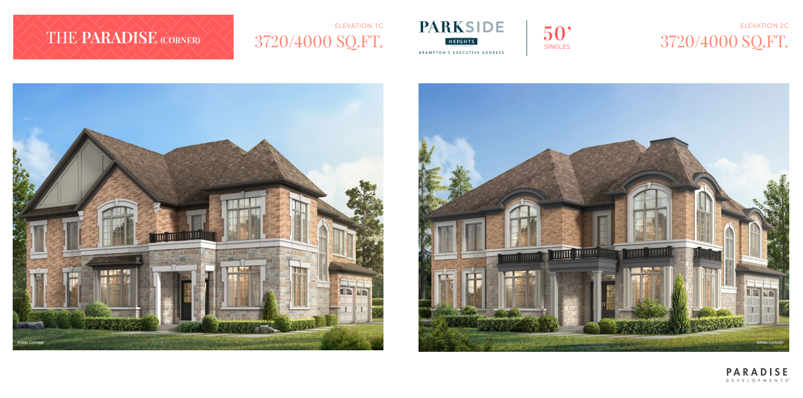 The Paradise (Corner) floor plan