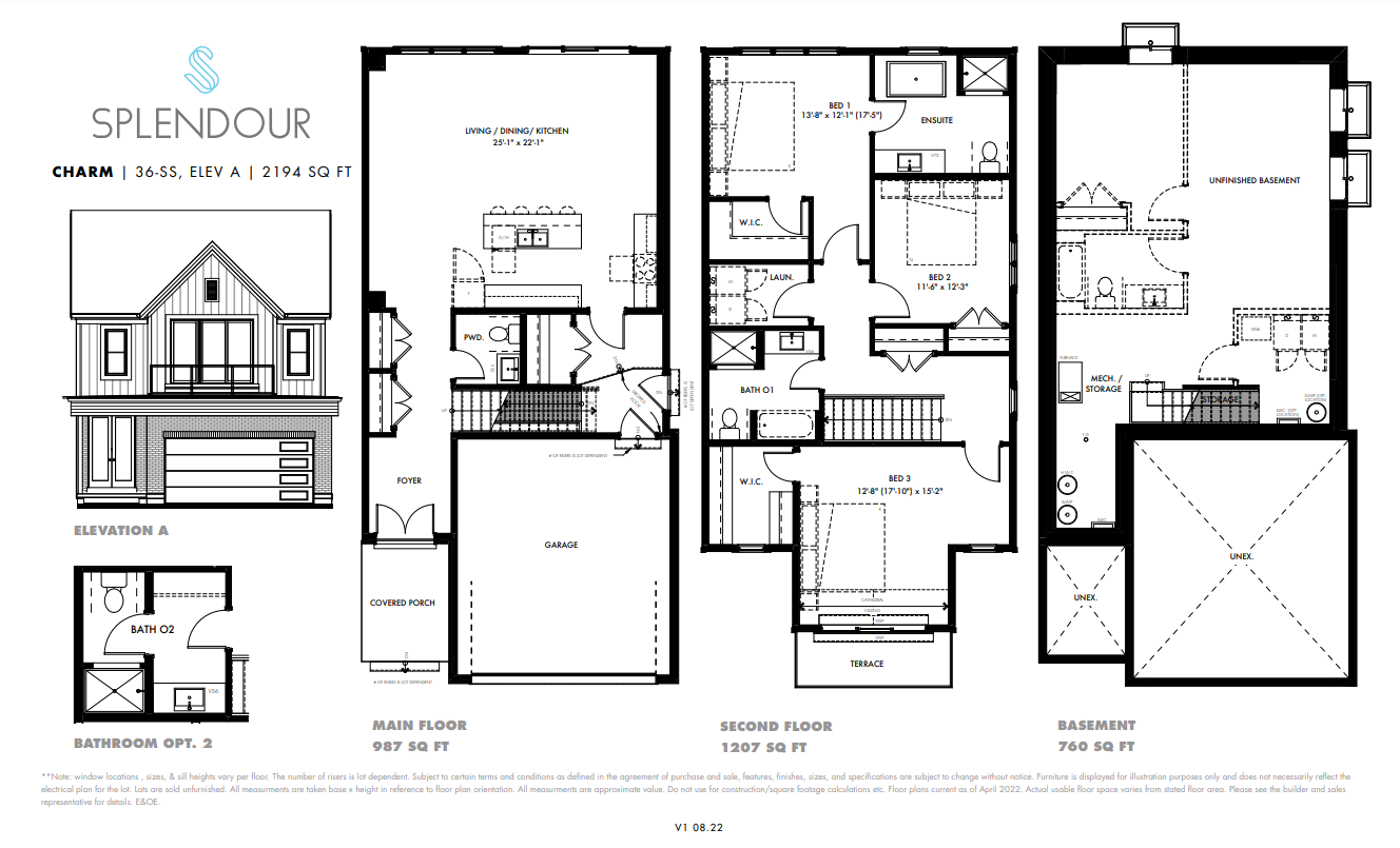 CHARM floor plan