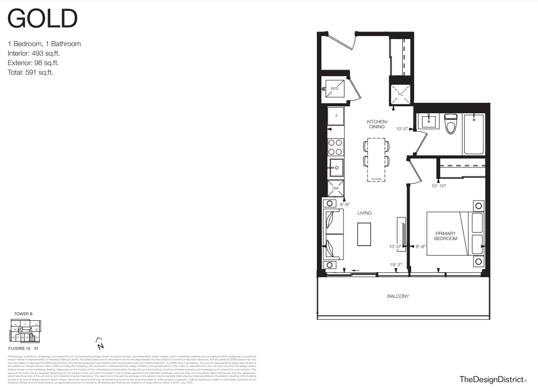 GOLD floor plan