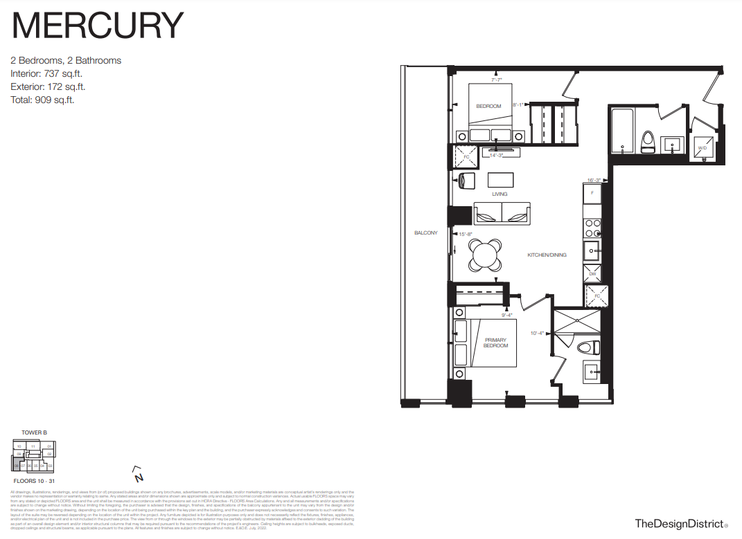 MERCURY floor plan