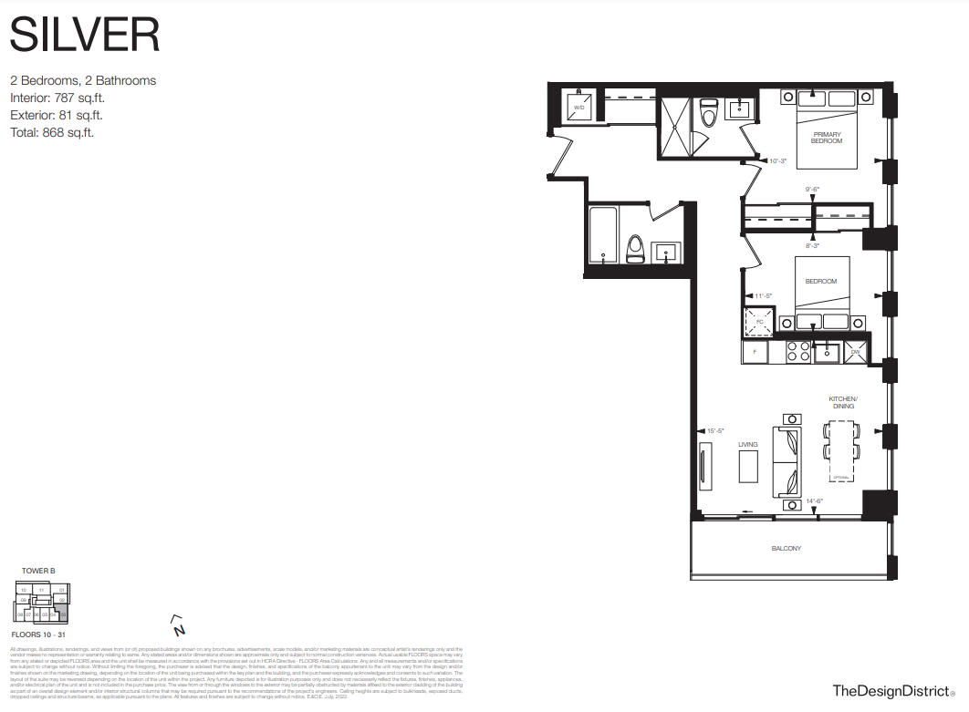 SILVER floor plan