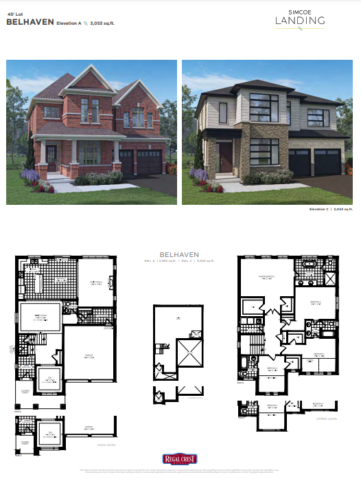 Belhaven - Elev. C floor plan