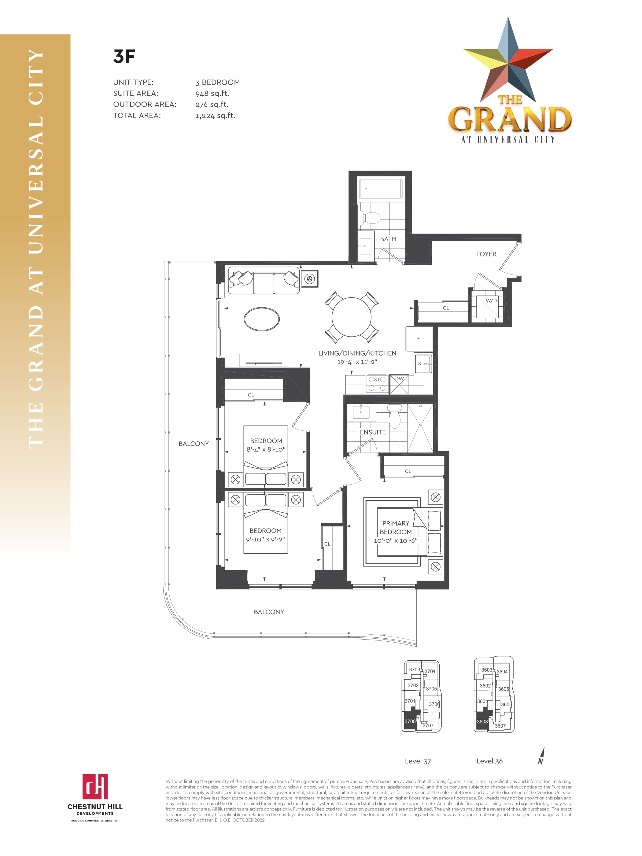 3F floor plan