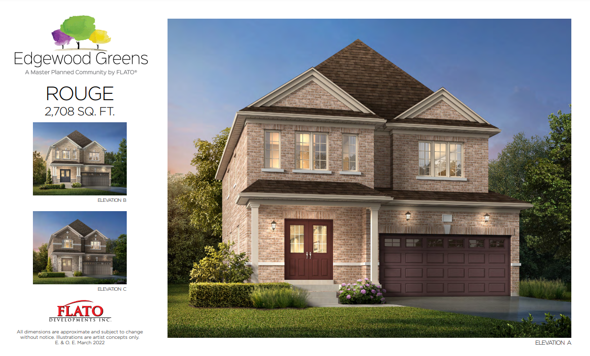 Rouge - Elev. C floor plan
