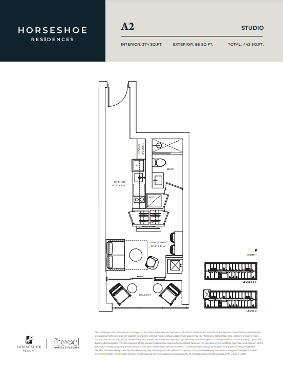 A2 floor plan