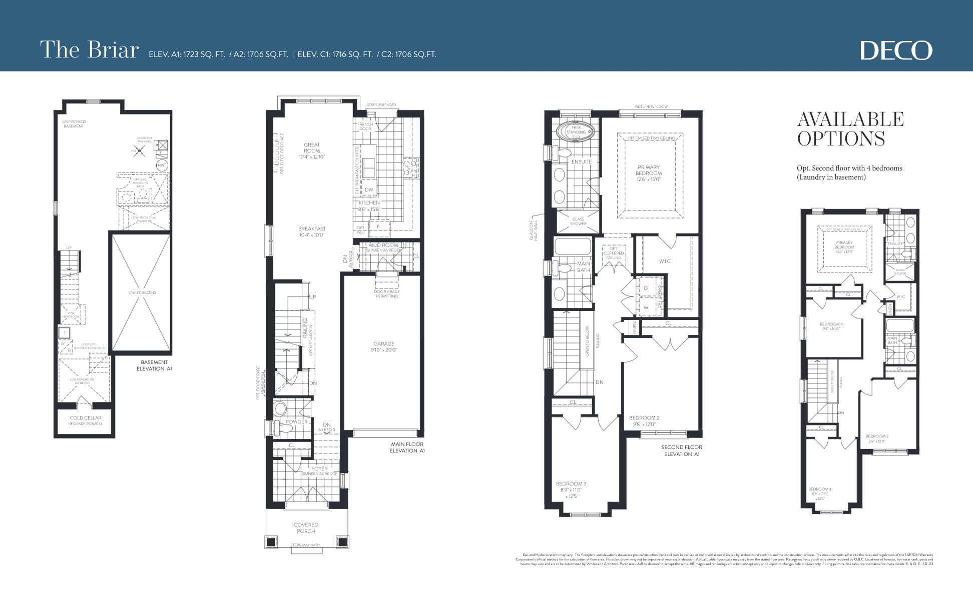 The Briar - C2 floor plan