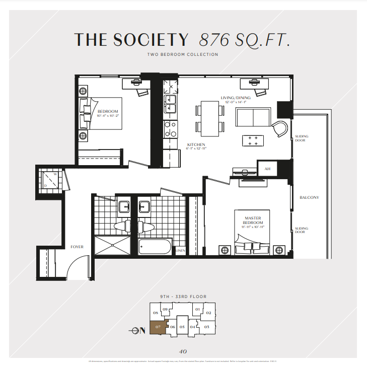 THE SOCIETY floor plan