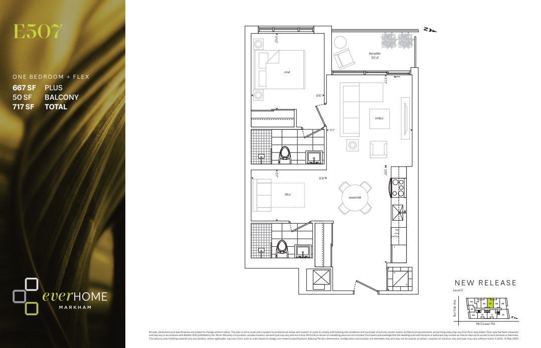 E507 floor plan