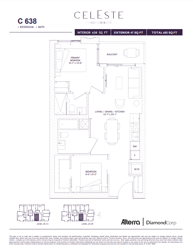 C 638 floor plan