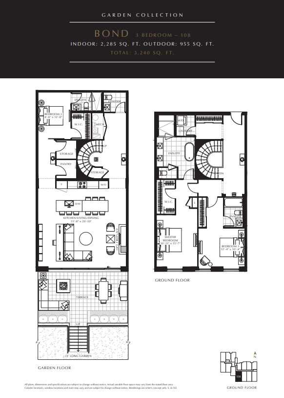 Bond floor plan