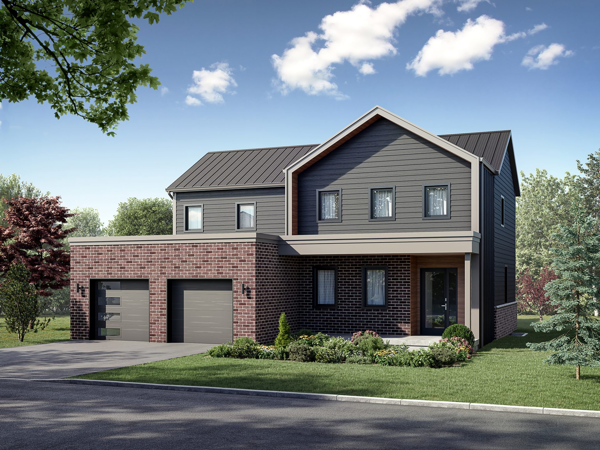The Tallgrass - Modern floor plan