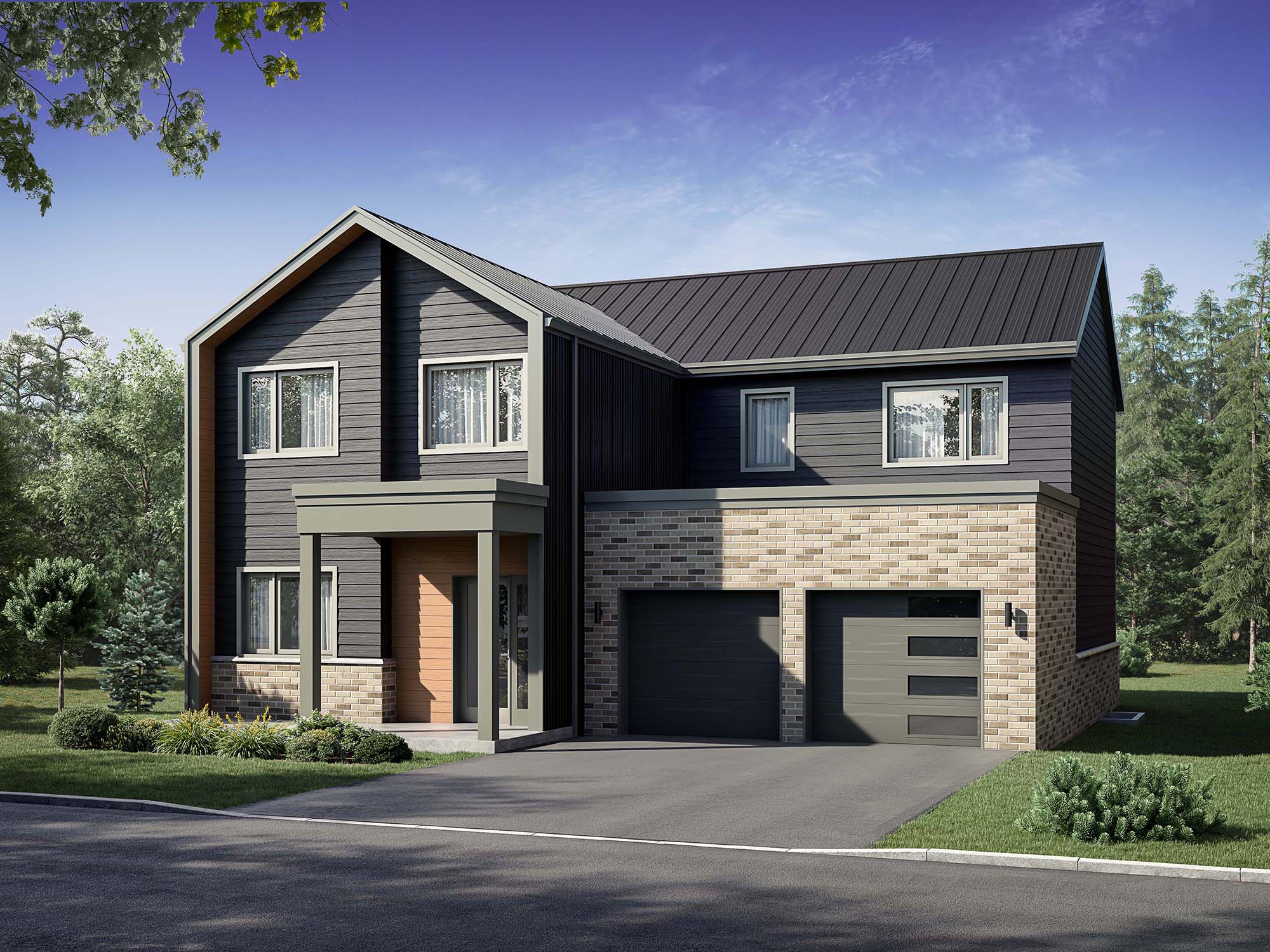 The Willowbank - Modern floor plan