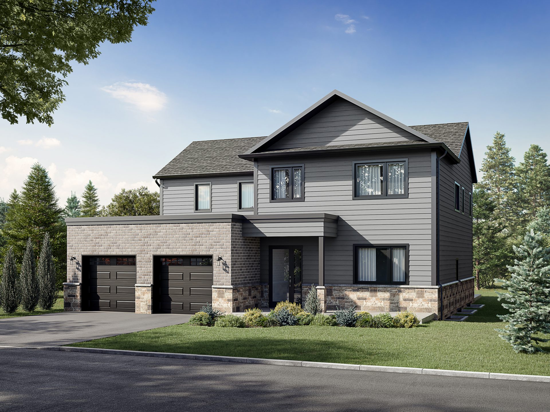 The Stonehurst - Traditional floor plan
