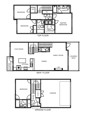 Plan C (Left) floor plan