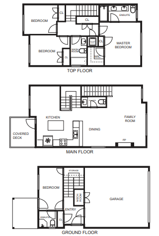 Plan E2 (Left) floor plan