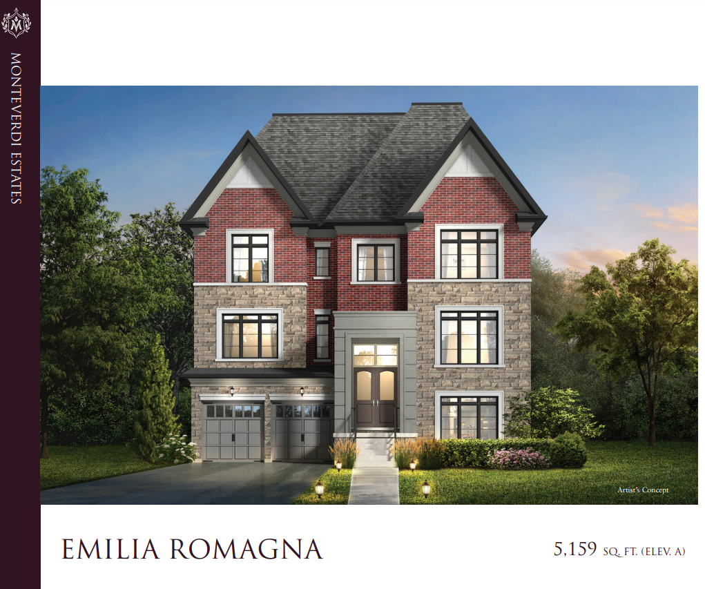 Emilia Romagna - 4 Car Garage floor plan