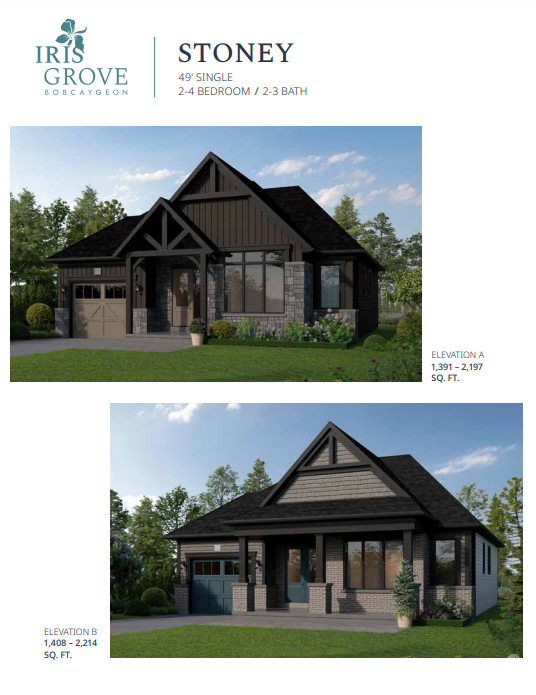 Stoney B floor plan