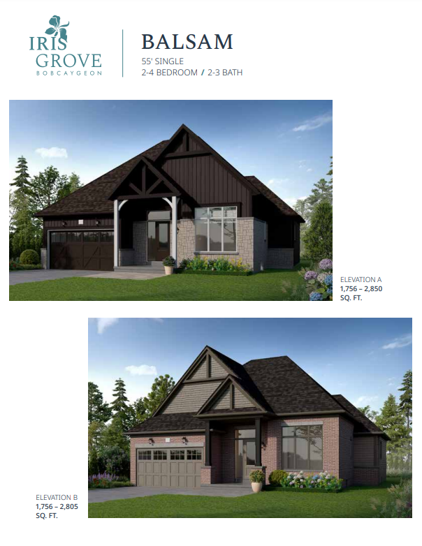 Balsam B floor plan