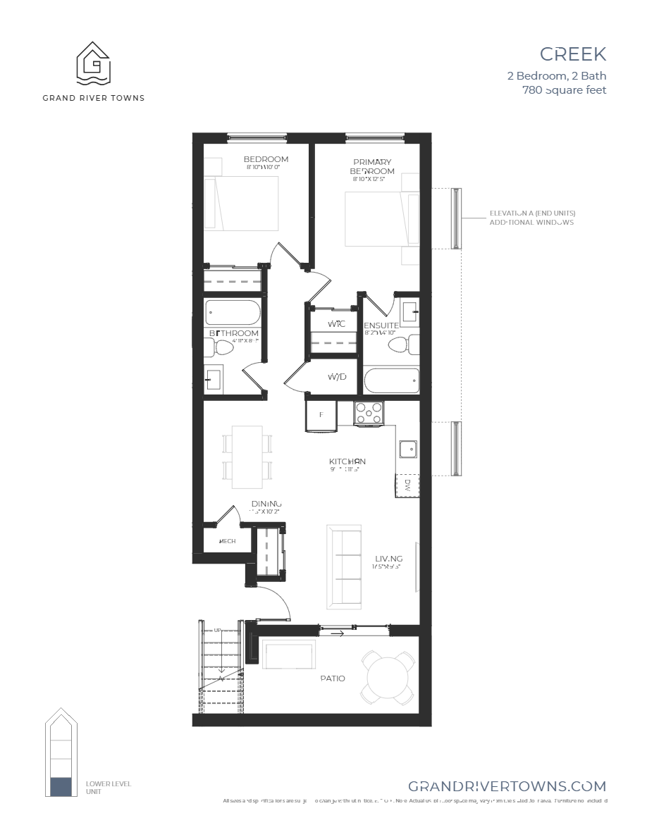 Creek floor plan
