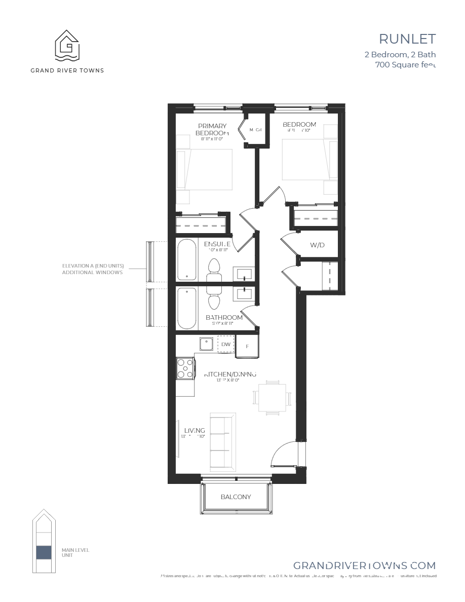 Runlet floor plan