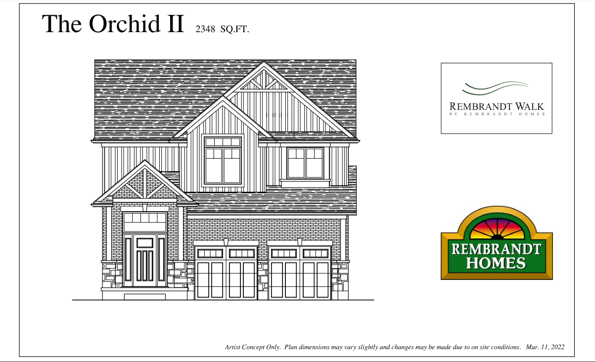 The Orchid II floor plan