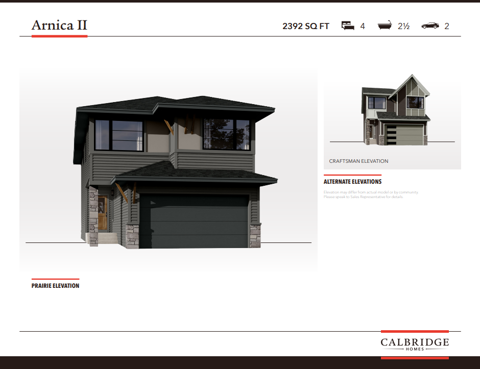 Arnica II floor plan