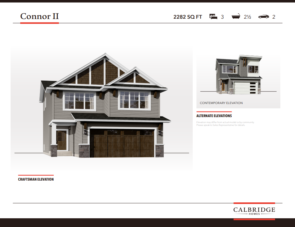 Connor II floor plan