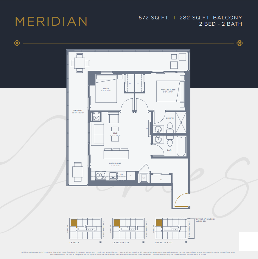 Meridian floor plan