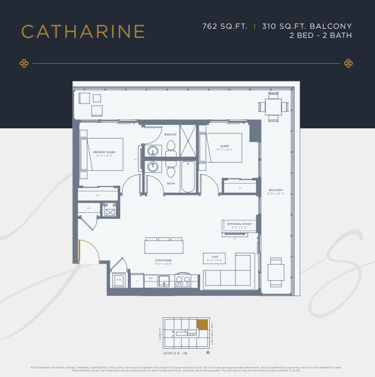 Catharine floor plan