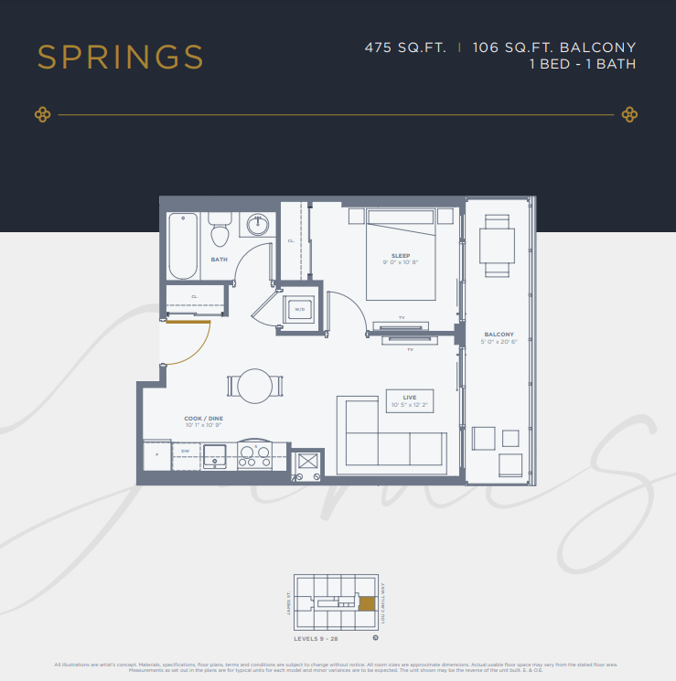 Springs floor plan