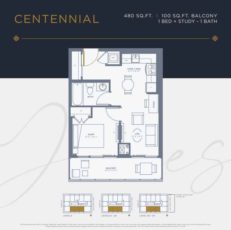 Centennial floor plan