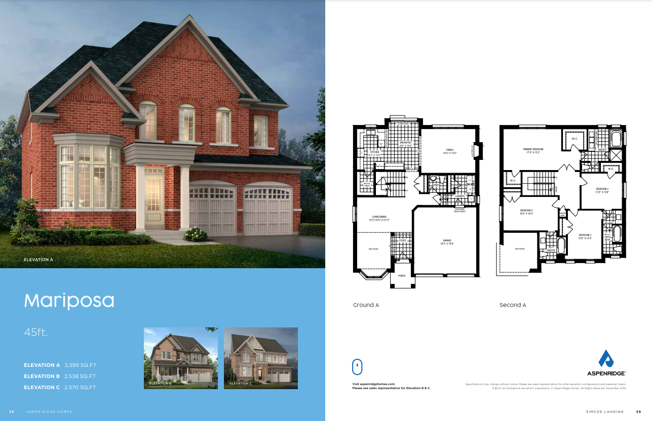 Mariposa C floor plan