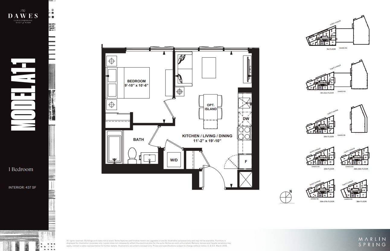 A1-1 floor plan
