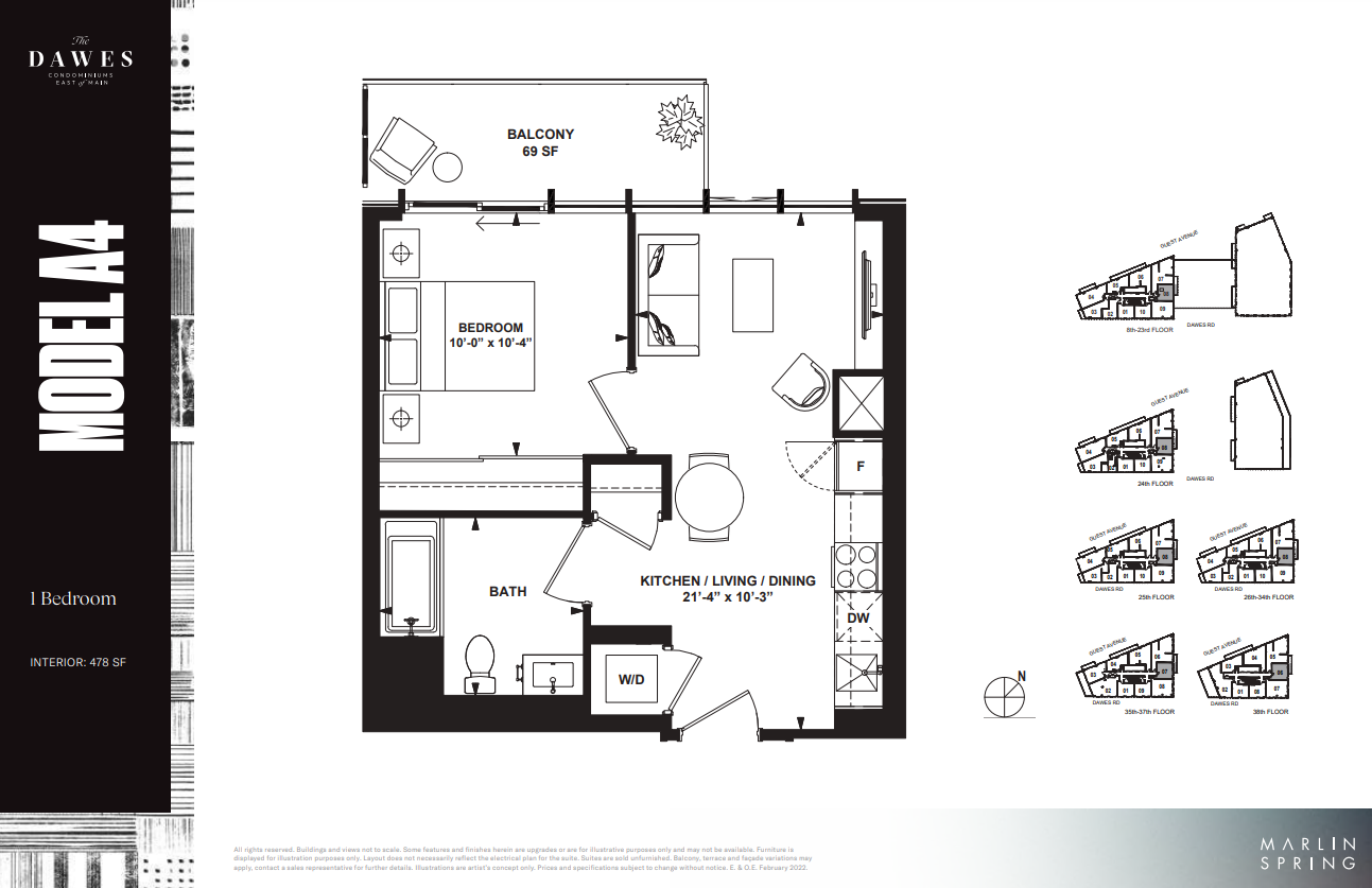 A4 floor plan
