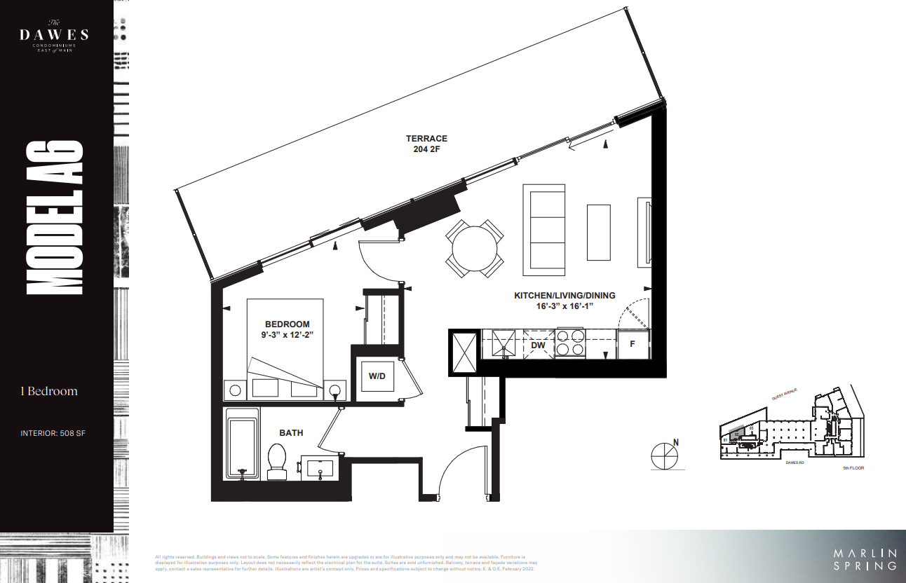 A6 floor plan