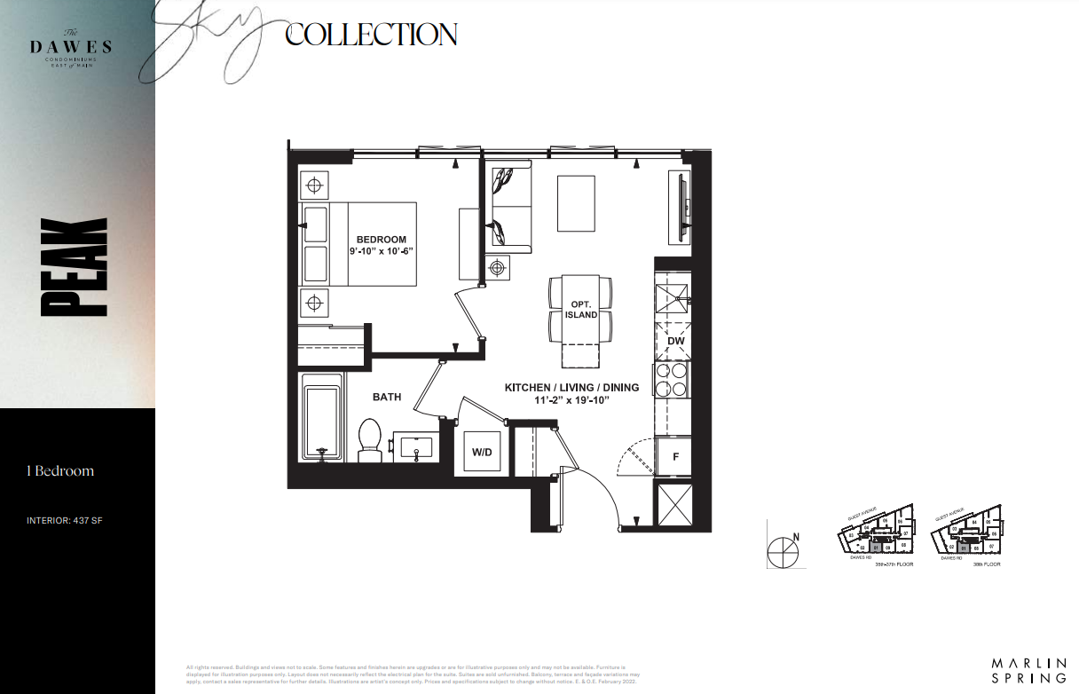 Peak floor plan