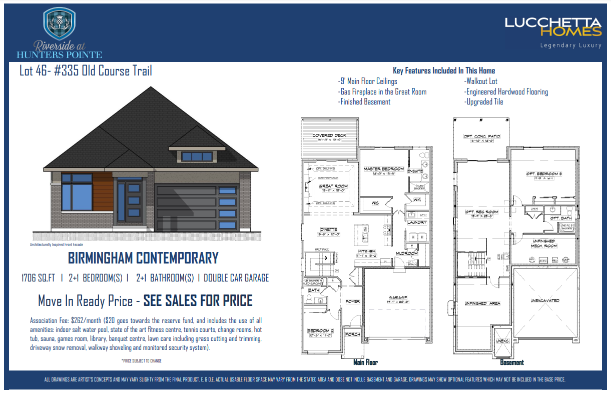 335 Old Course Trail floor plan