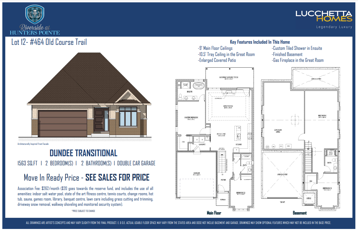 464 Old Course Trail floor plan