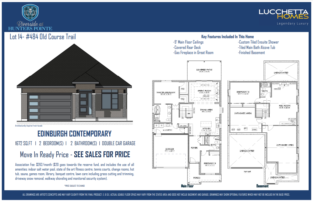 484 Old Course Trail floor plan